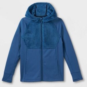 all in motion Boy’s Size Small 6 -7  Sherpa Full Zip Hoodie NWT